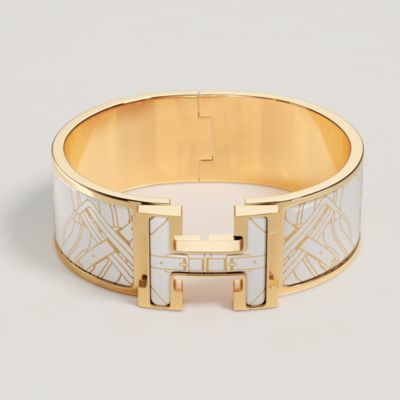 お洒落☆【HERMES】Clic Clac ブレスレット H Bouquets Selliers Clic H Bouquets Selliers Bracelet | Hermès Singapore